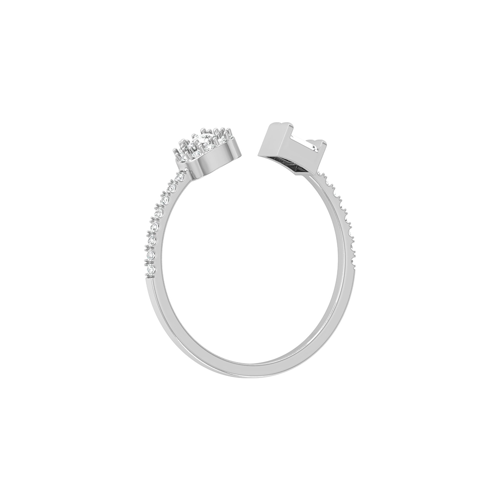 Okos White Gold Diamond Ring