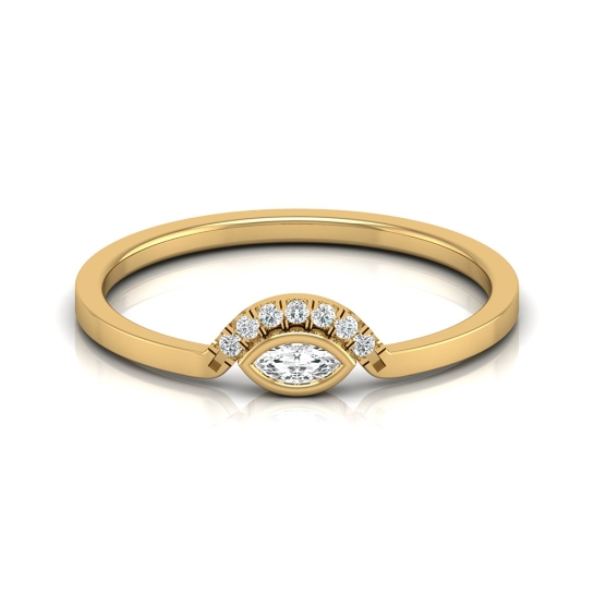 Jiva Rose Gold Diamond Ring