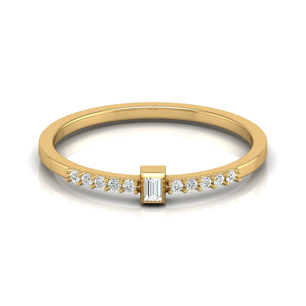 Kamya White Gold Diamond Ring