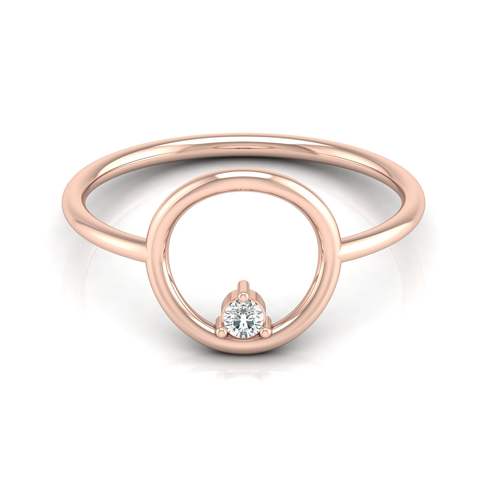 Aripra Yellow Gold Diamond Ring