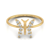Kiyana Yellow Gold Diamond Ring Kiyana Yellow Gold Diamond Ring
