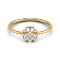 Yaana Yellow Gold Diamond Ring Yaana Yellow Gold Diamond Ring