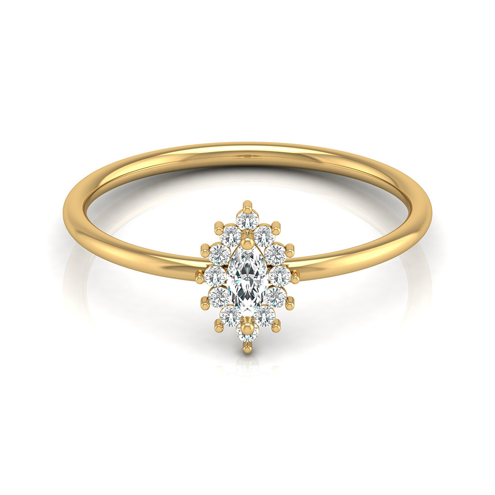 Amara Rose Gold Diamond Ring