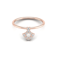 Pritha Rose Gold Diamond Ring Pritha Rose Gold Diamond Ring