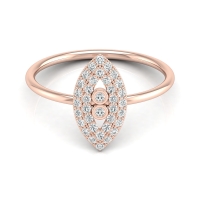 Kim Rose Gold Diamond Ring Kim Rose Gold Diamond Ring