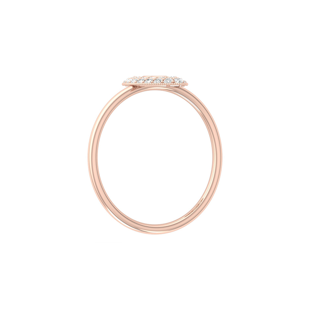 Kim Yellow Gold Diamond Ring