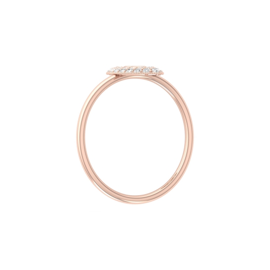 Kim Yellow Gold Diamond Ring