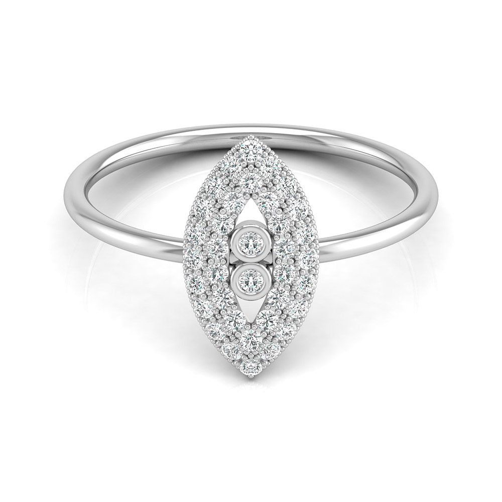 Kim Yellow Gold Diamond Ring