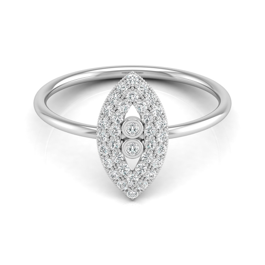 Kim Yellow Gold Diamond Ring