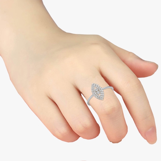 Kim Yellow Gold Diamond Ring