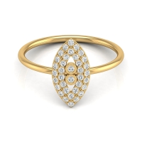 Kim Yellow Gold Diamond Ring Kim Yellow Gold Diamond Ring