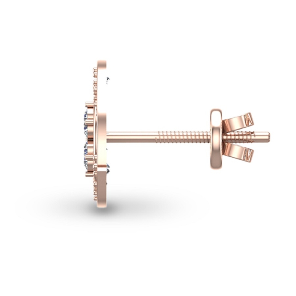 Nitya Diamond Stud Earring