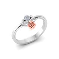 Aashi Diamond Ring | Silver Ring For Women Aashi Diamond Ring | Silver Ring For Women