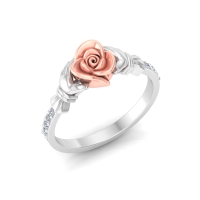 Anamika Gold Diamond Ring | Silver Ring For Women Anamika Gold Diamond Ring | Silver Ring For Women