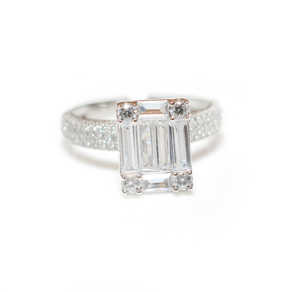 925 Lemon Sterling Silver Ring | Silver Ring For Women