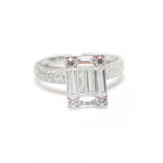 925 Lemon Sterling Silver Ring | Silver Ring For Women