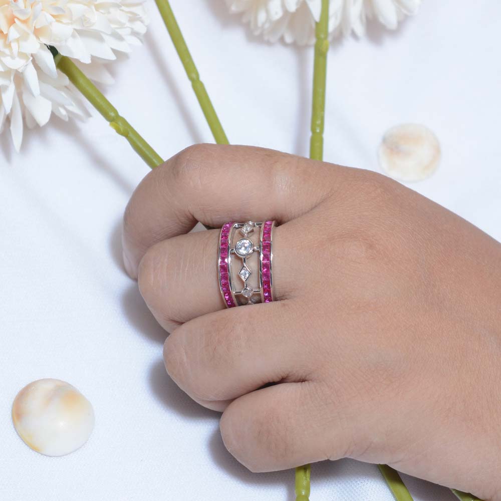925 Mnika Sterling Silver Ring