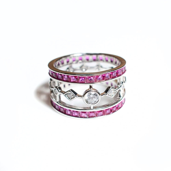 925 Mnika Sterling Silver Ring