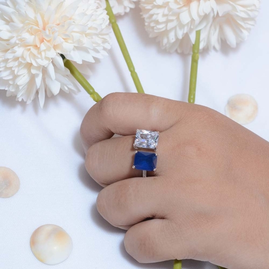 925 Nimmi Sterling Silver Ring | Silver Ring For Women