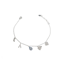 925 Silver Heart Charm Bracelet | Silver Bracelet For Women 925 Silver Heart Charm Bracelet | Silver Bracelet For Women