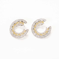 925 Sterling Silver Round Earrings 925 Sterling Silver Round Earrings