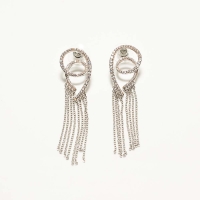 925 Sterling Silver Chain Drop Earrings 925 Sterling Silver Chain Drop Earrings