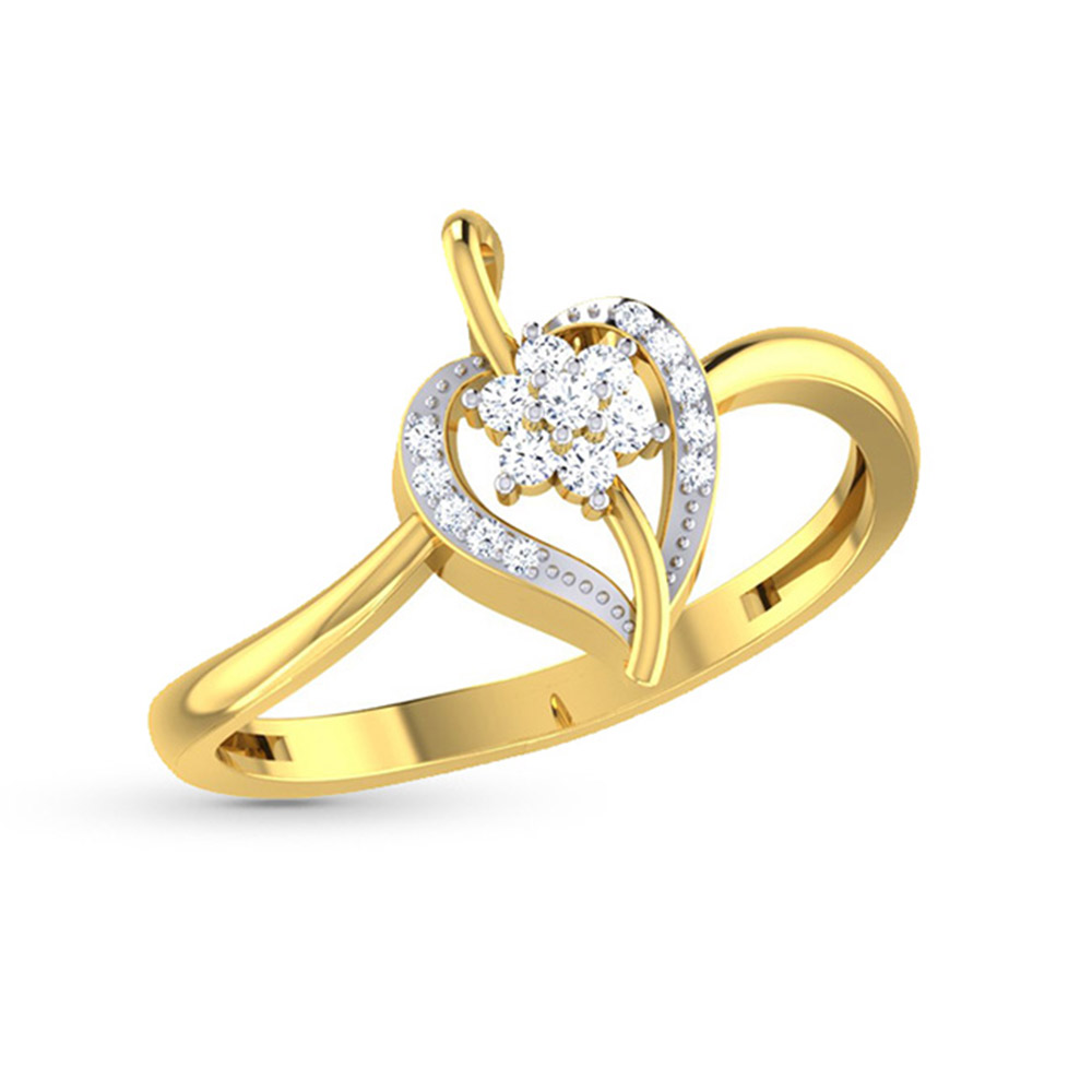Annie Gold and Diamond Ring