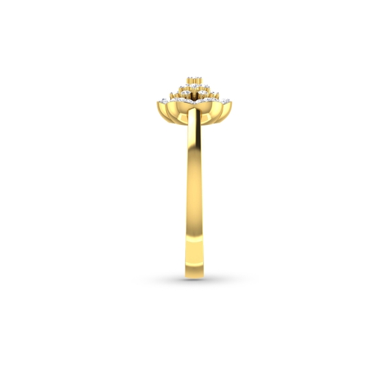 Annalee Gold Diamond Ring