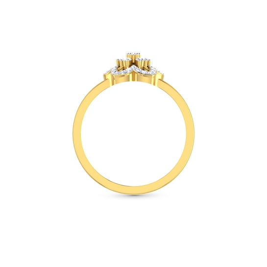 Devina Gold Diamond Ring