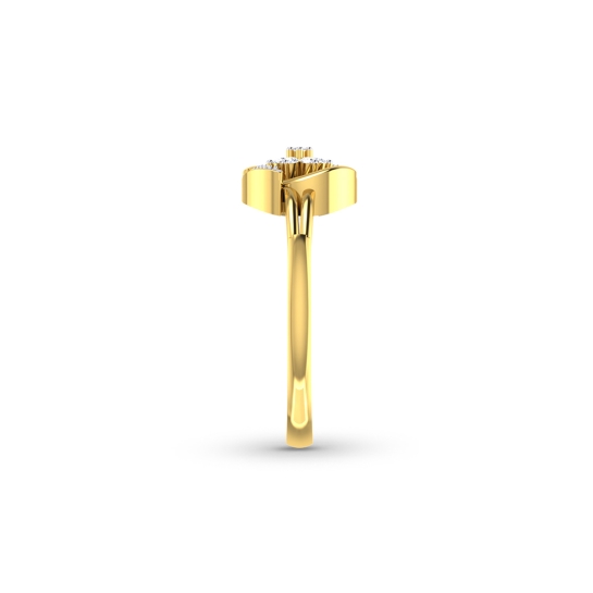 Janhvi Gold and Diamond Ring