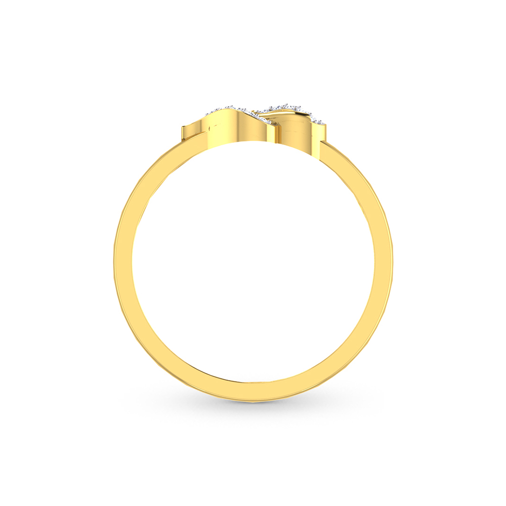 Aksiti Gold and Diamond Ring