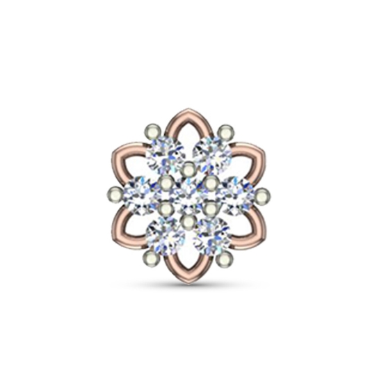 Darika Gold Diamond Nosepin Screw