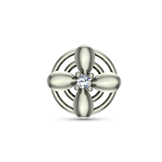 Dayita Gold Diamond Nosepin Screw