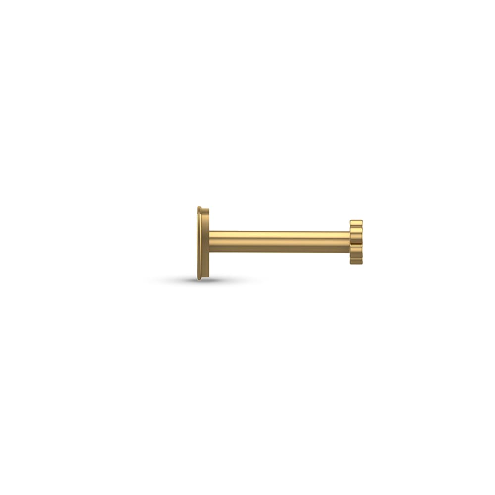 Ekanta Gold Diamond Nosepin Screw