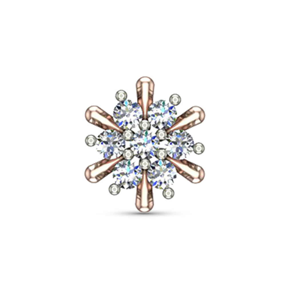 Gautami Gold Diamond Nosepin Screw