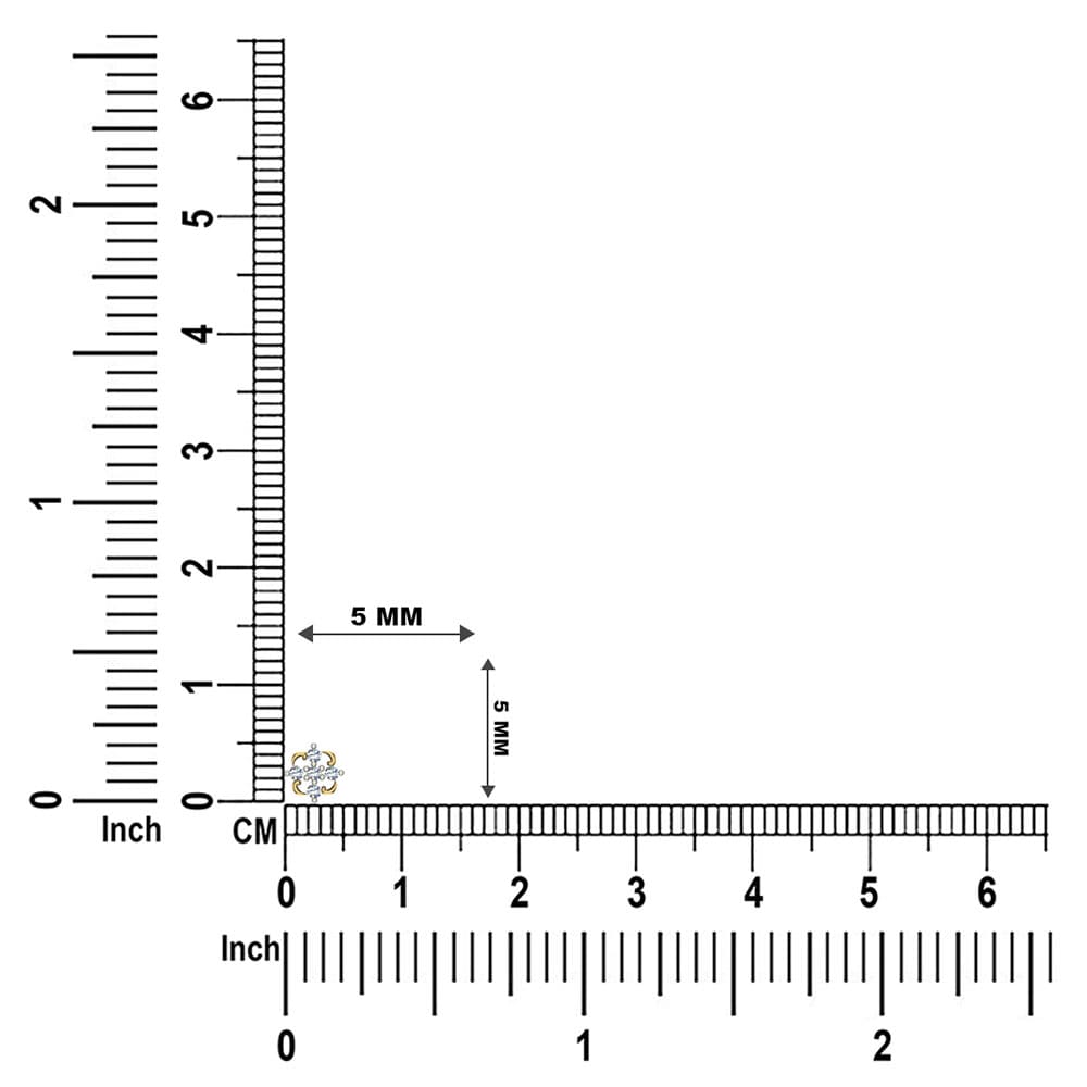 Ira Gold Diamond Nosepin Screw