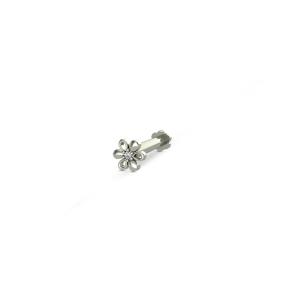 Irya Gold Diamond Nosepin Screw