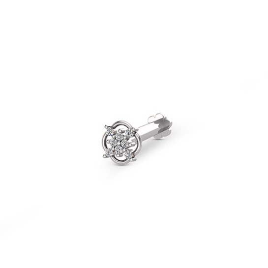 Mekhala Gold Diamond Nosepin screw