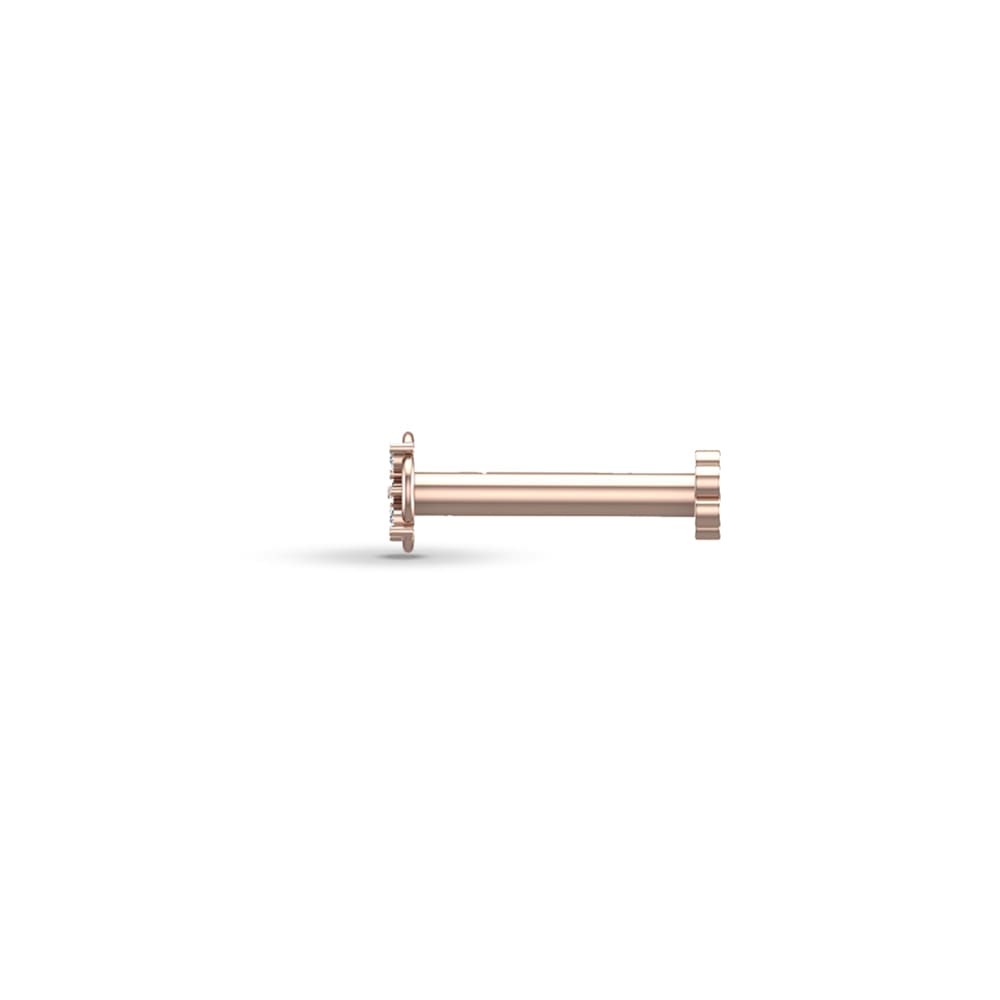 Mekhala Gold Diamond Nosepin screw