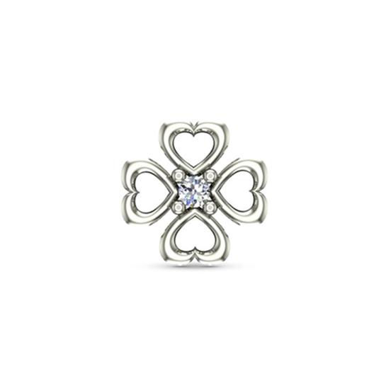 Mugdha Gold Diamond Nosepin Screw
