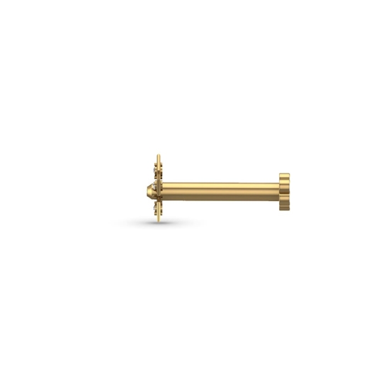 Upma Gold Diamond Nosepin Screw