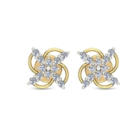 Camila Gold Diamond Earrings Camila Gold Diamond Earrings