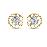 Hazel Gold Diamond Earrings Hazel Gold Diamond Earrings