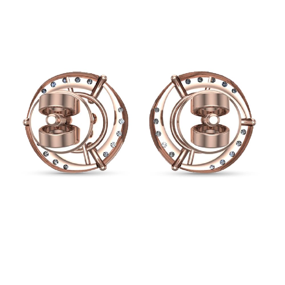 Williow Gold Diamond Earrings