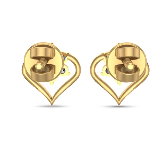 Kinsley Gold Diamond Earrings