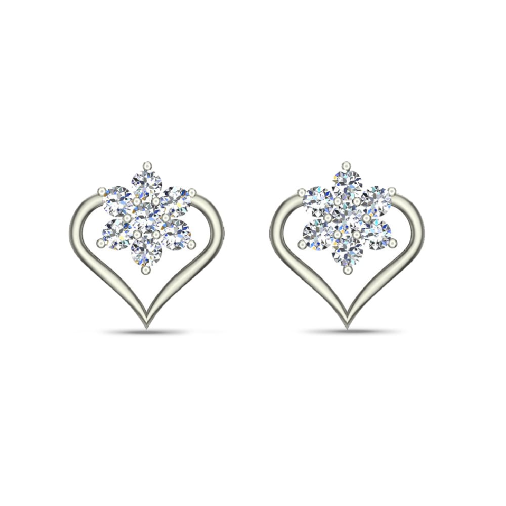 Kinsley Gold Diamond Earrings