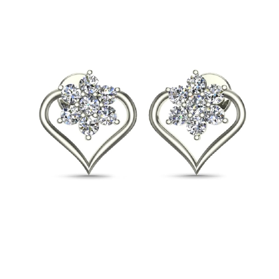 Kinsley Gold Diamond Earrings