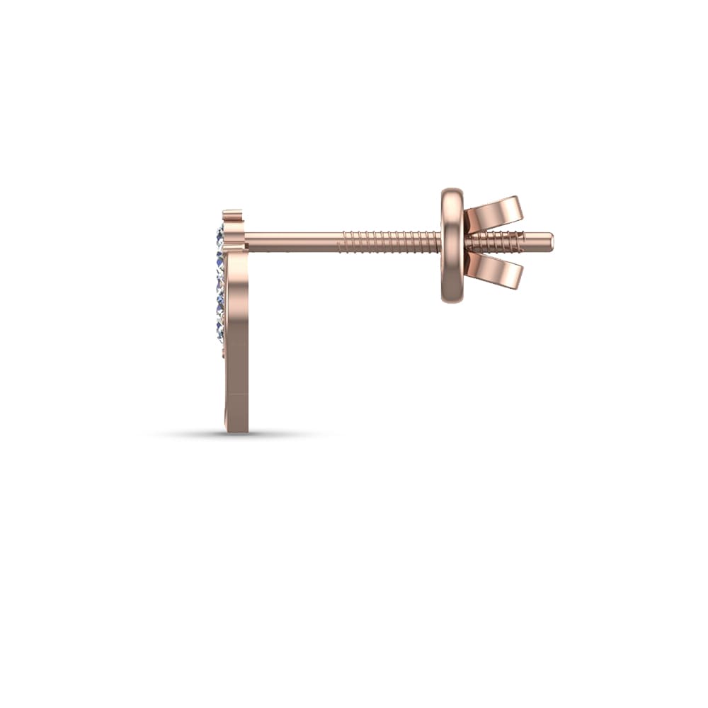 Kinsley Gold Diamond Earrings