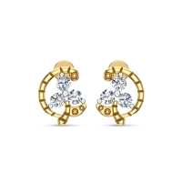 Allison Gold Diamond Earrings Allison Gold Diamond Earrings