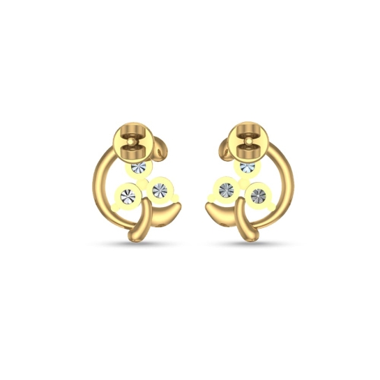 Allison Gold Diamond Earrings